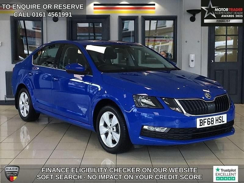 Blue Used 2019 Skoda Octavia SE Technology Hatchback | £12,270 (Fair price) - Image 1/4
