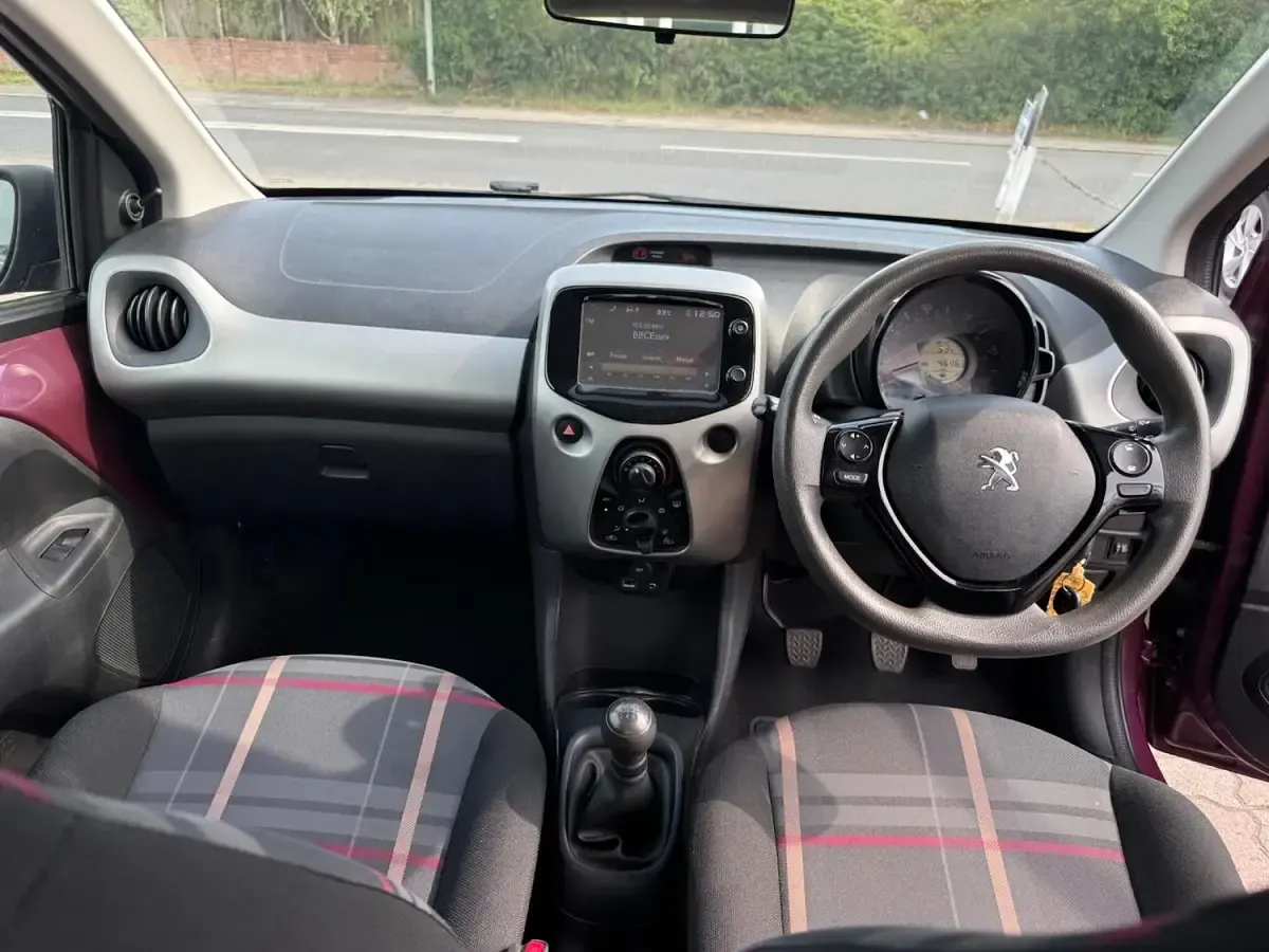 Used Peugeot 108 Active 2015 Mauve/purple Hatchback