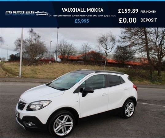 White Used 2015 Vauxhall Mokka Edition SUV | £5,995 (Fair price) - Image 1/1