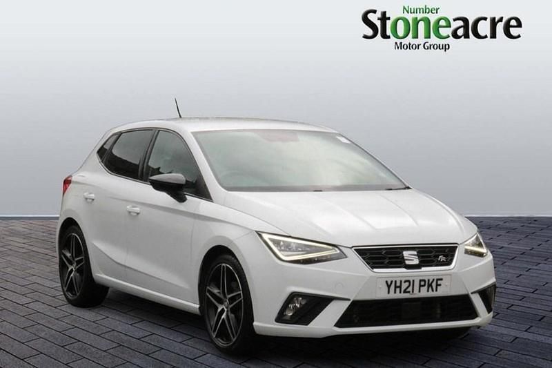 Used Seat Ibiza FR Sport 2021 White Hatchback