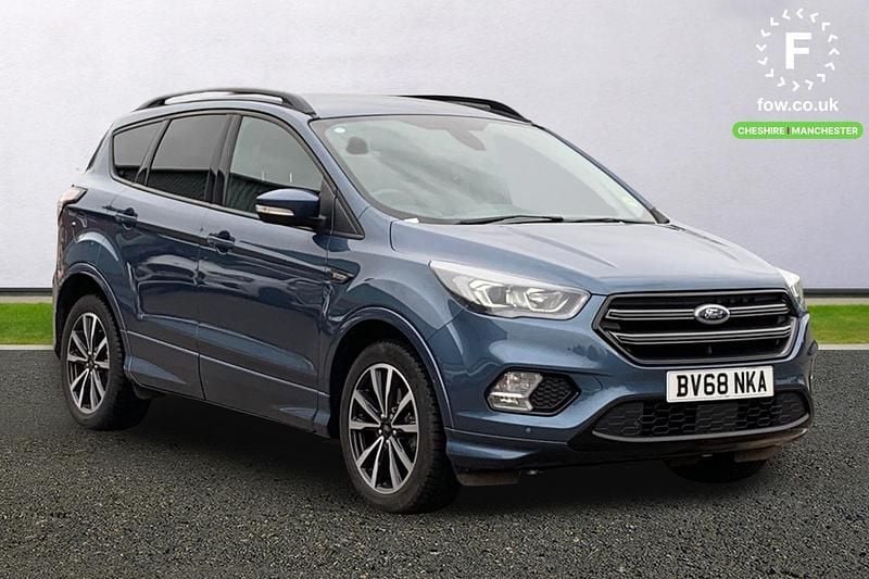 Used Ford Kuga ST-Line 120 HP (88 kW) 2019 Blue SUV