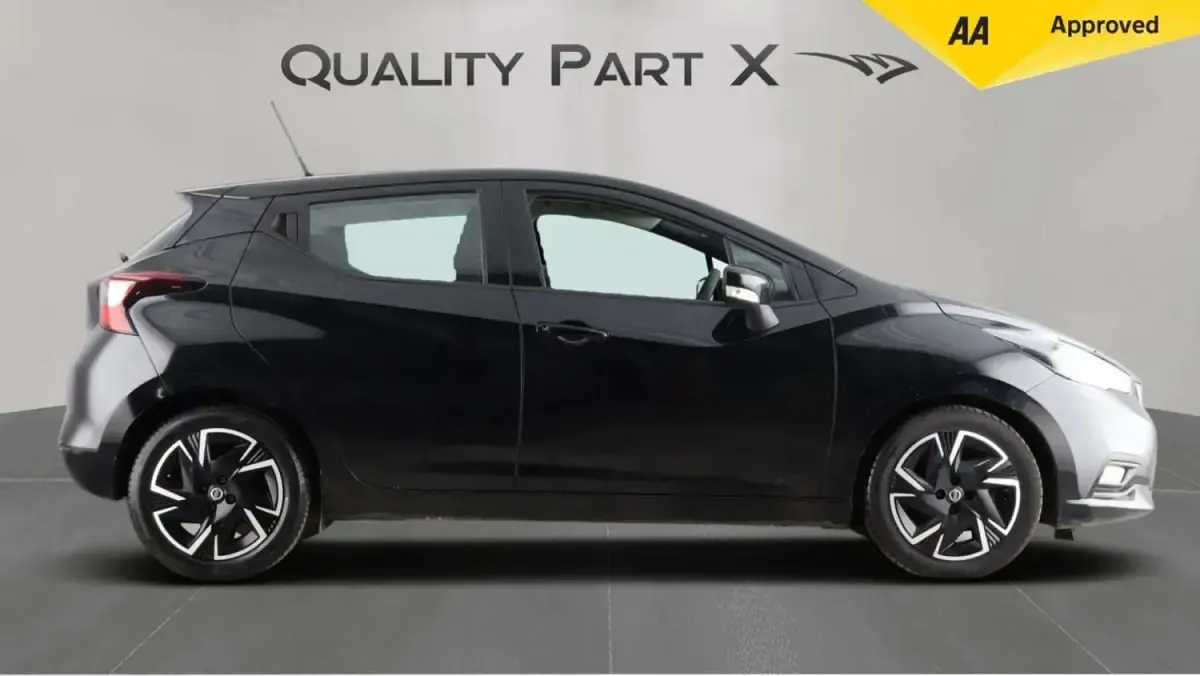 Begagnad Nissan Micra Acenta 92 HK (67 kW) 2022 Svart Halvkombi