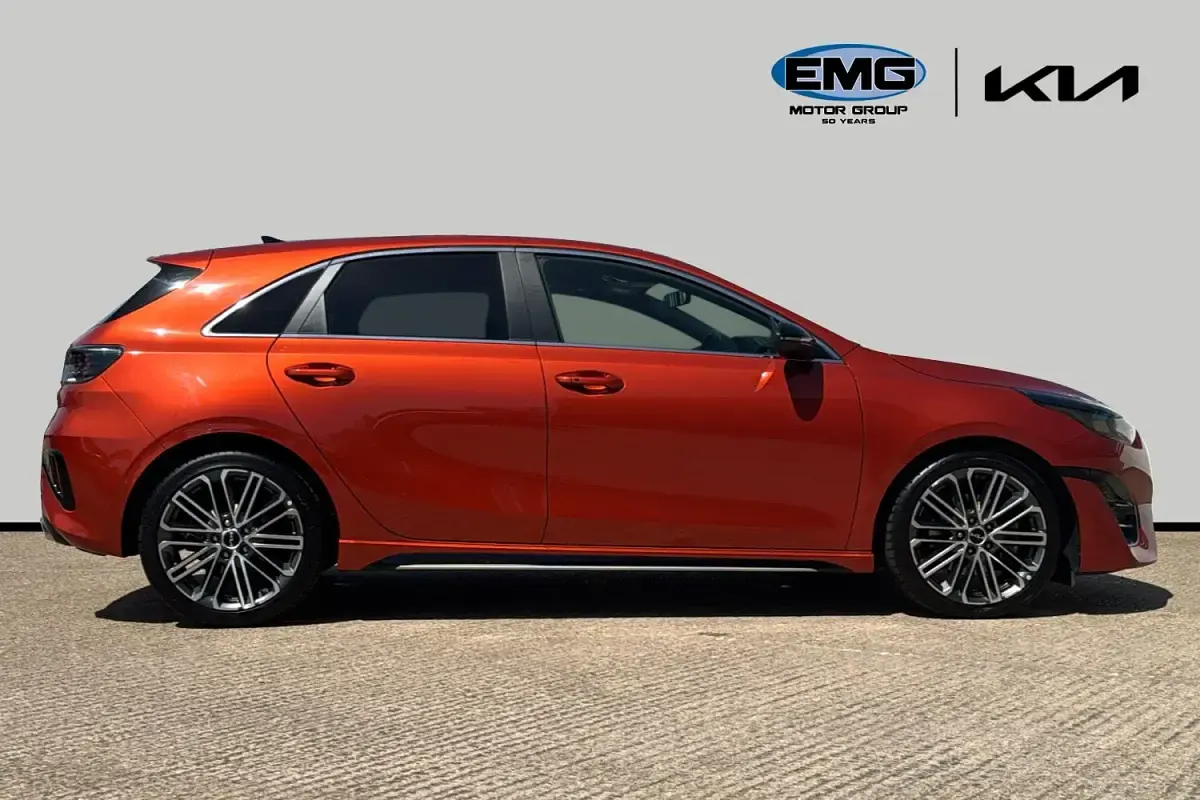 Used Kia Ceed GT-Line S 158 HP (116 kW) 2023 Orange Hatchback