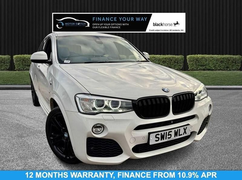 White Used 2015 BMW X4 M Sport SUV | £12,395 (Fair price) - Image 1/3