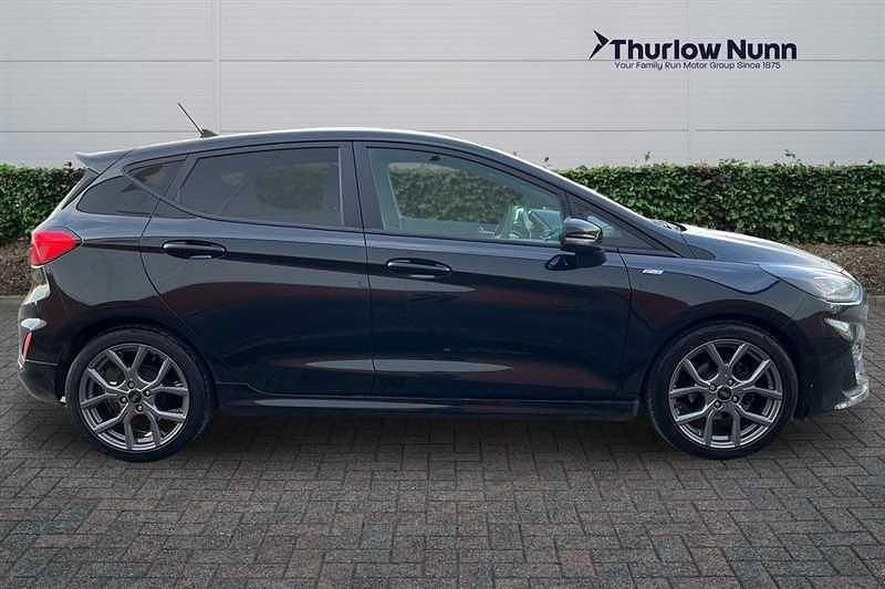 Used Ford Fiesta ST-Line 100 HP (73 kW) 2022 Black Hatchback