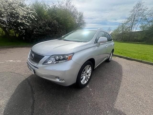 Used Lexus RX450h 299 HP (219 kW) 2010 Silver SUV