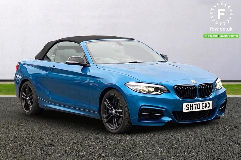 Blue Used 2020 BMW M240 M Sport Cabriolet | £26,399 (Fair price) - Image 1/3