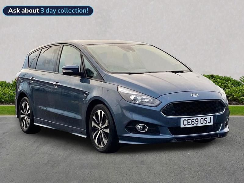 Blue Used 2019 Ford S-MAX ST-Line MPV | £13,607 (A bit pricey) - Image 1/2