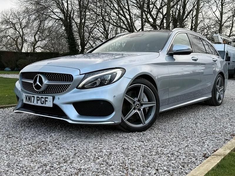 Used Mercedes C250 AMG line 2017 Silver Estate