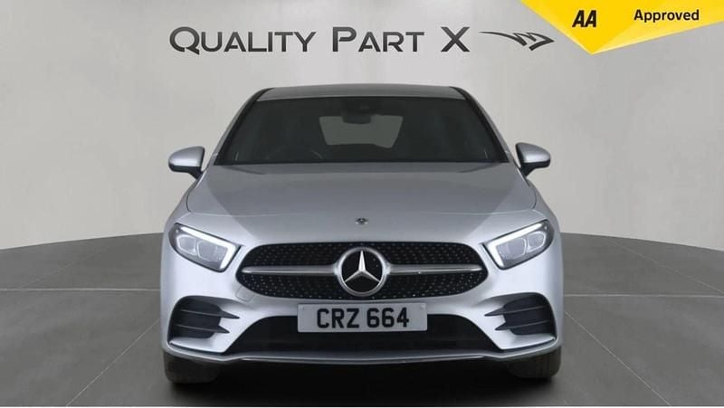 Used Mercedes A250 AMG line 2020 Silver Hatchback