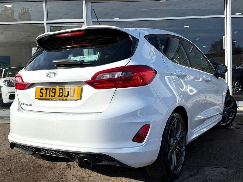Used Ford Fiesta ST-Line 125 HP (91 kW) 2019 White Hatchback