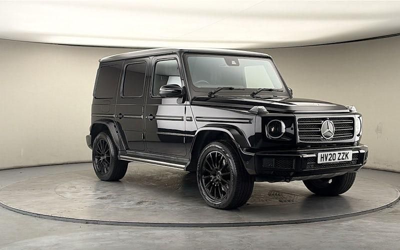 Used Mercedes G350 AMG line 286 HP (210 kW) 2020 Obsidian black SUV