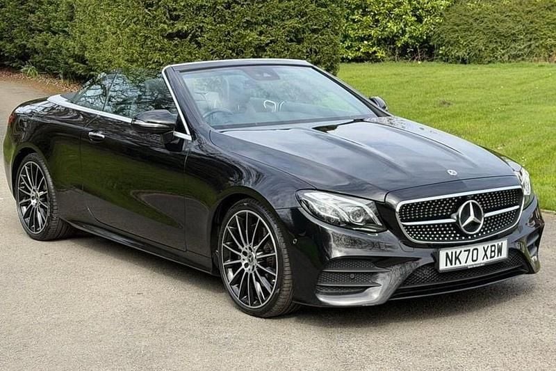 Used Mercedes E220 AMG Line Premium Plus 2020 Black Cabriolet