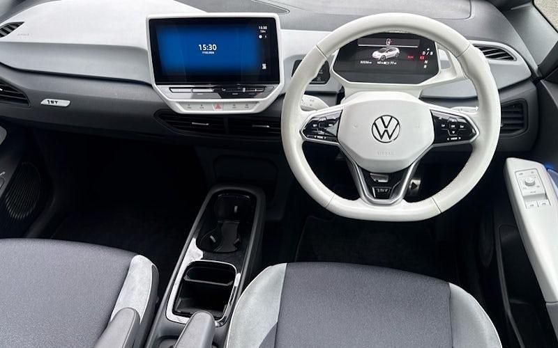 Used VW ID.3 Pro 150 kW (204 HP) 2020 Blue Hatchback