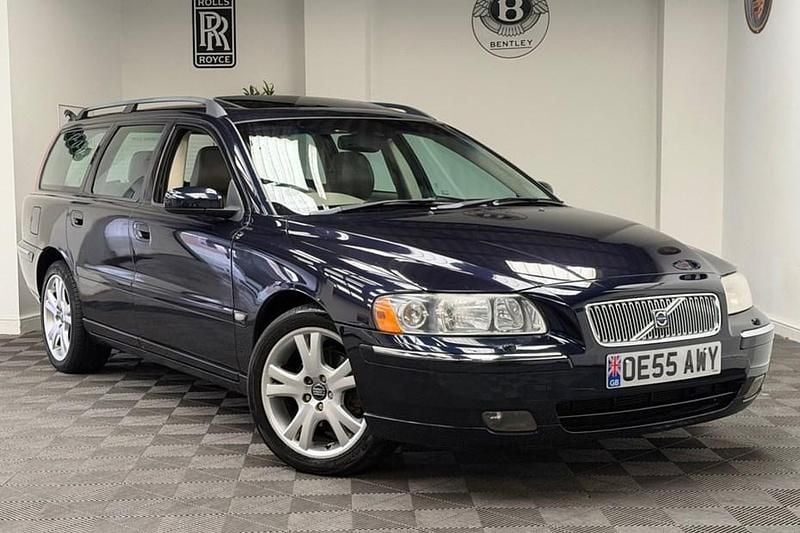 Used Volvo V70 SE 185 HP (136 kW) 2005 Blue Estate