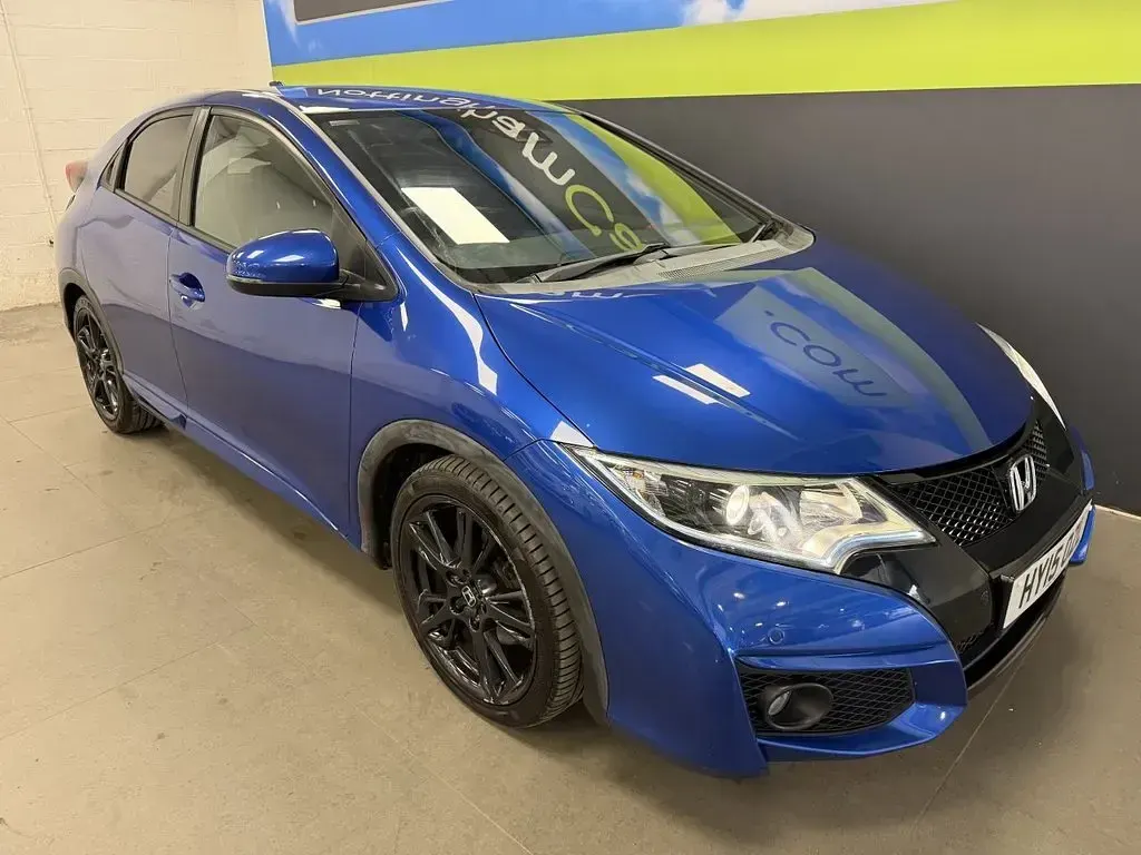 Used Honda Civic Sport 120 HP (88 kW) 2015 Blue Hatchback