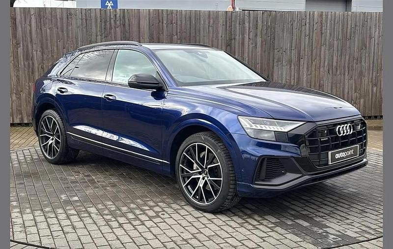 Used Audi Q8 Black Edition 334 HP (245 kW) 2022 Blue SUV