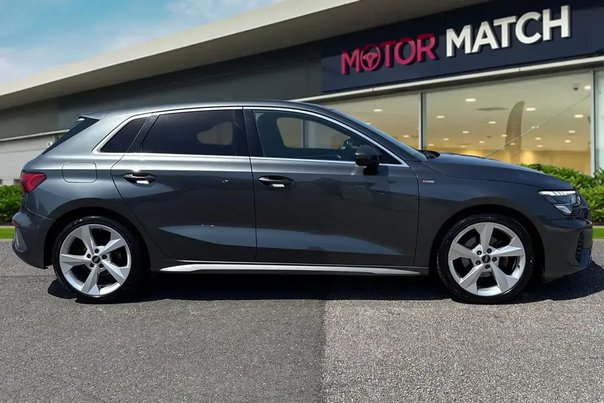 Used Audi A3 Sportback S-Line 110 HP (80 kW) 2023 Grey Hatchback