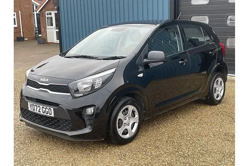 Second-hand Kia Picanto 66 CP (48 kW) 2022 Negru Hatchback
