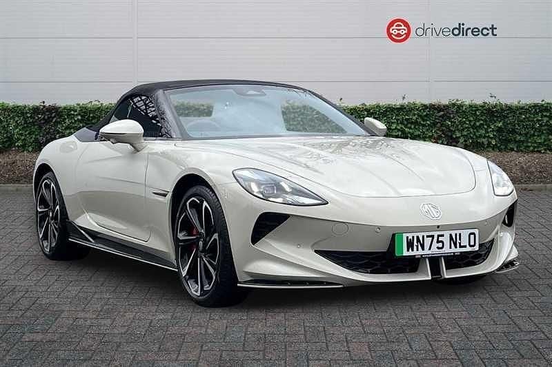 Used MG Cyberster 375 kW (510 HP) 2025 White Cabriolet