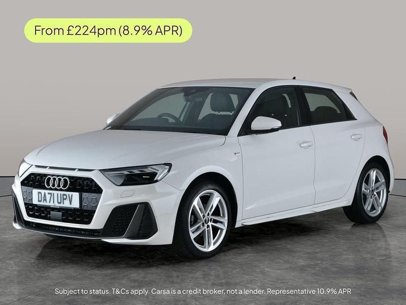 White Used 2022 Audi A1 S-Line SUV | £16,347 (Good price) - Image 1/2