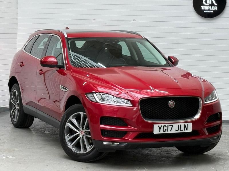 Usado Jaguar F-Pace Portfolio 2017 Vermelho SUV