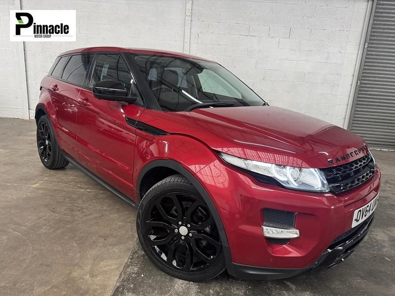 Red Used 2014 Land Rover Range Rover evoque Dynamic Estate | £9,495 (Fair price) - Image 1/4