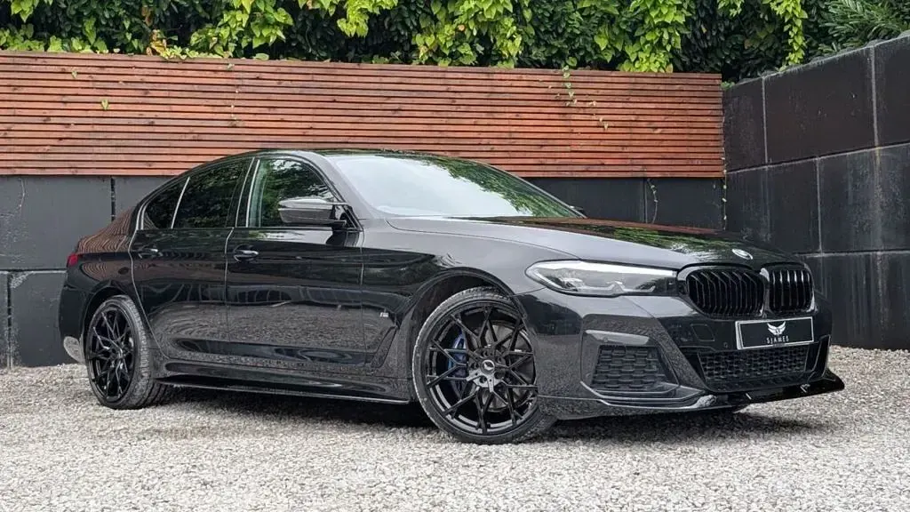 Used BMW 520 M Sport 2021 Black Sedan