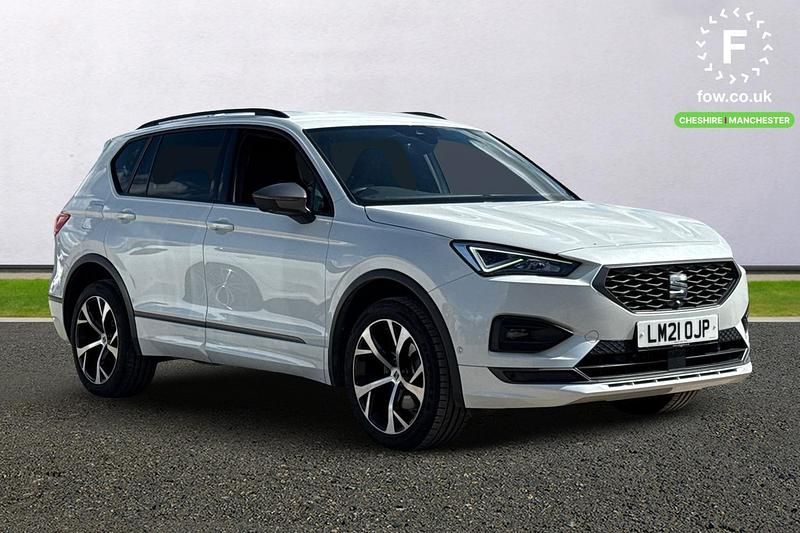 White Used 2021 Seat Tarraco FR SUV | £22,899 (Fair price) - Image 1/3