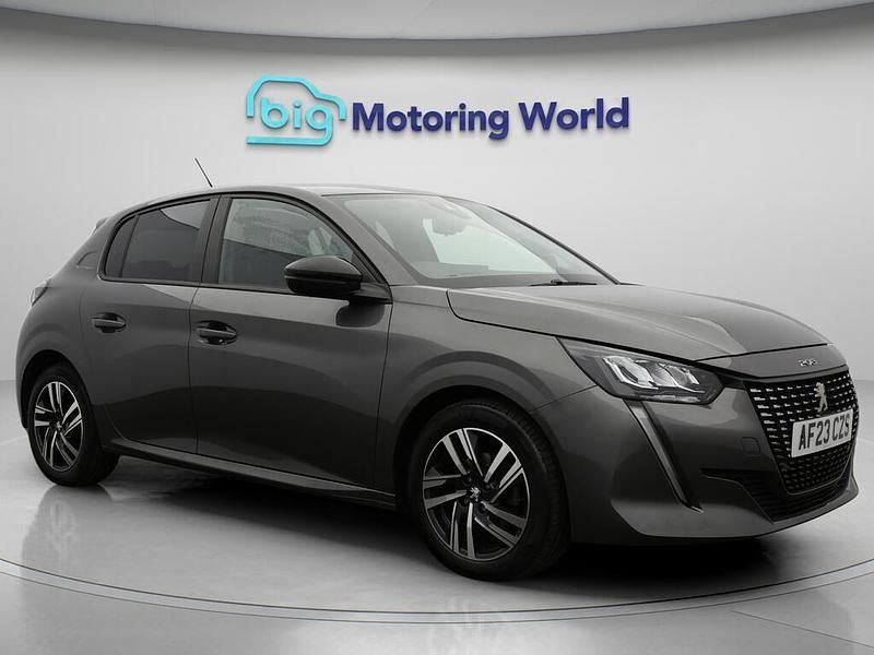 Grey Used 2023 Peugeot 208 Active+ Hatchback | £13,200 (Fair price) - Image 1/4