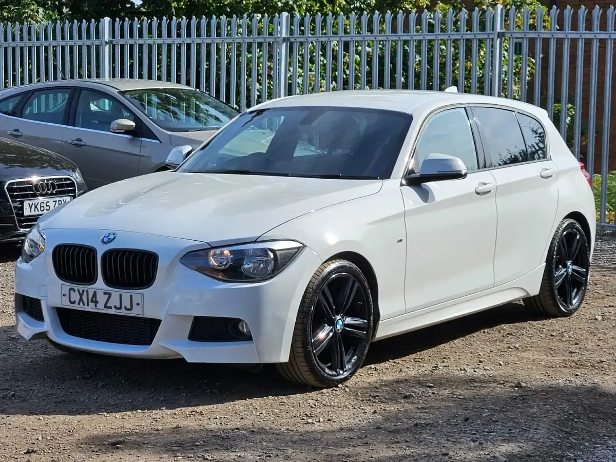 Used BMW 116 M Sport 136 HP (100 kW) 2014 White Hatchback
