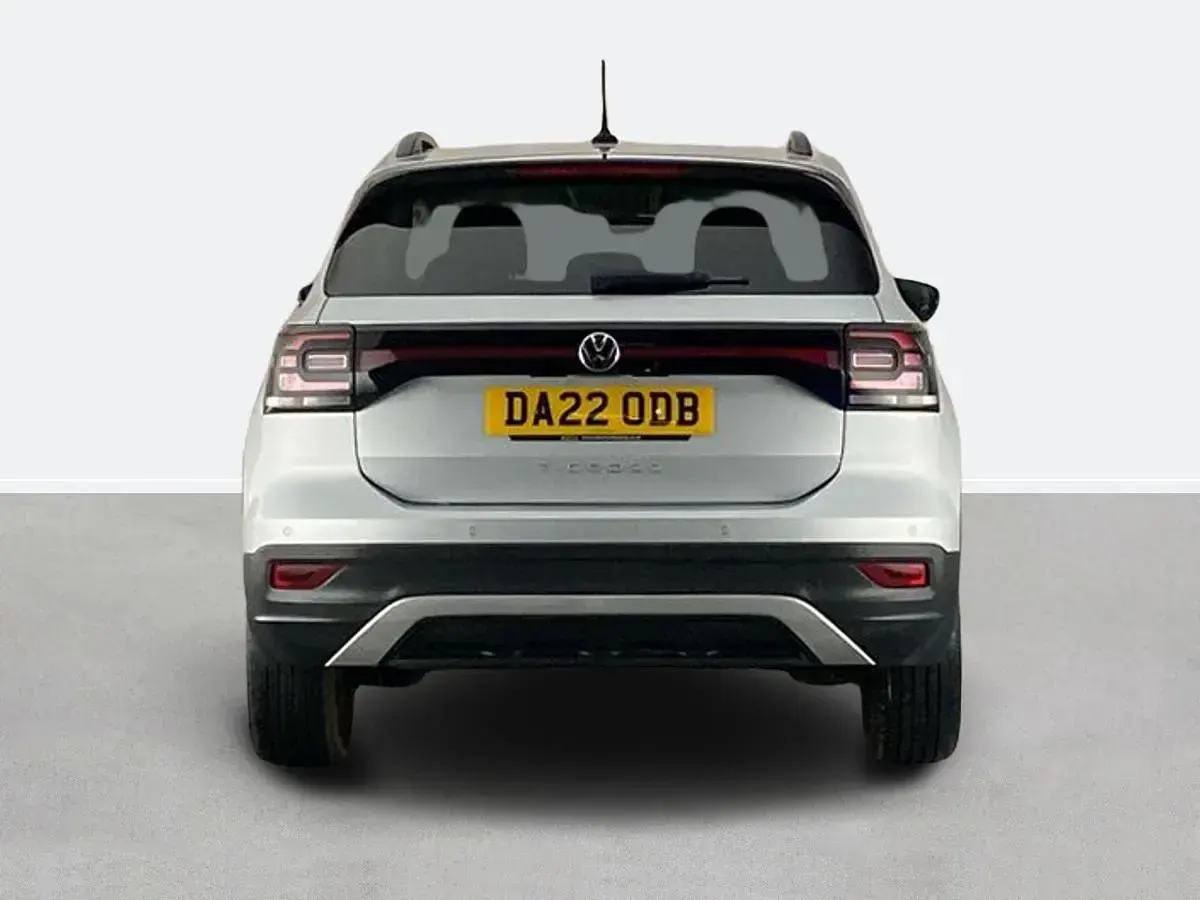Used VW T-Cross Black Edition 2022 Silver SUV
