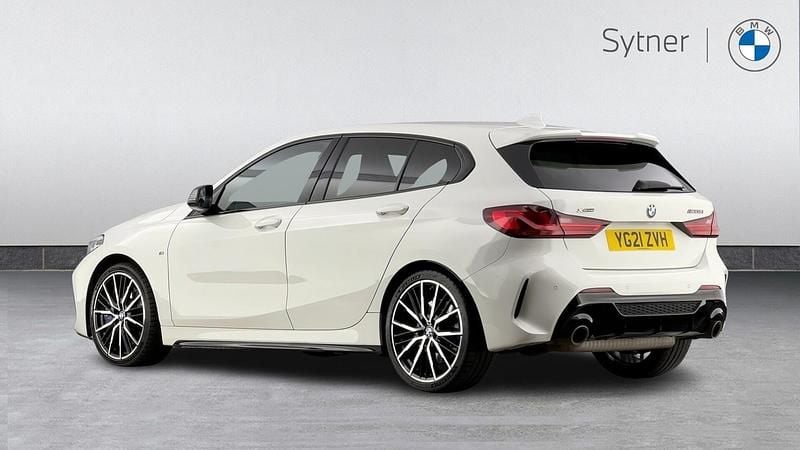 Used BMW M135 M Sport 302 HP (222 kW) 2021 White Hatchback
