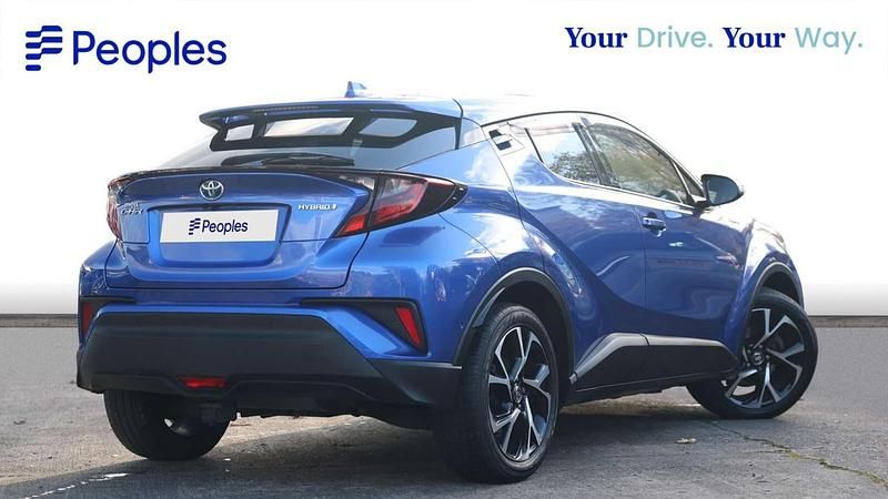 Used Toyota C-HR Design 122 HP (89 kW) 2021 Blue SUV