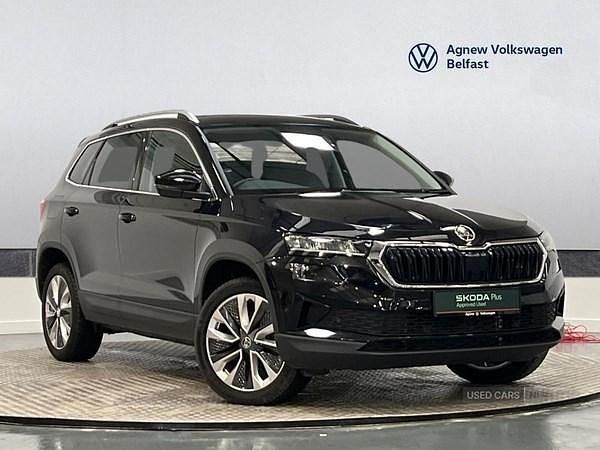 Black Used 2023 Skoda Karoq SE L SUV | £22,450 (Fair price) - Image 1/4