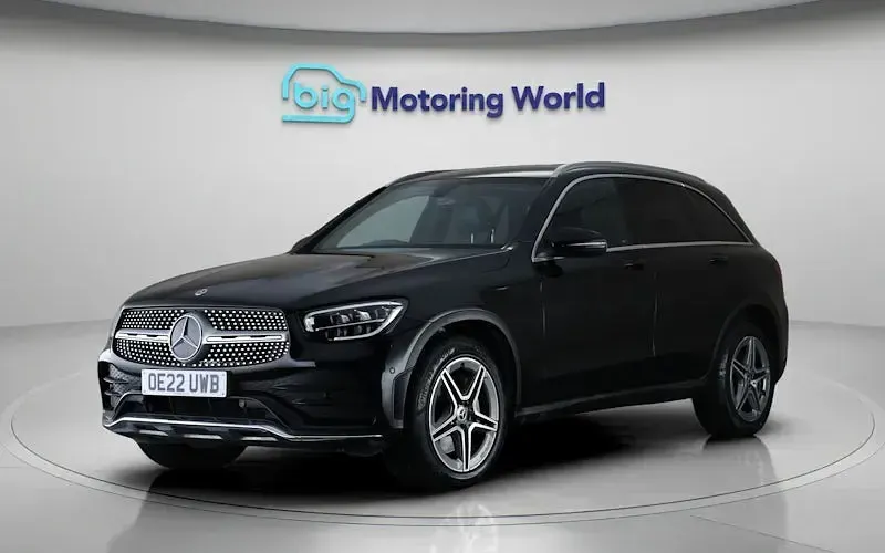 Used Mercedes GLC220 AMG line 194 HP (142 kW) 2022 Black SUV