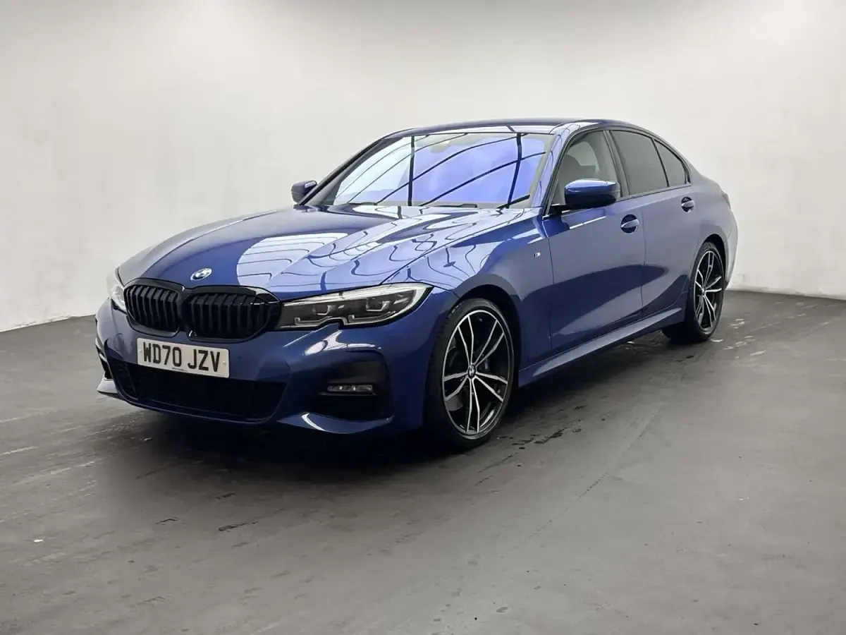 Used BMW 320 M Sport 2021 Blue Sedan