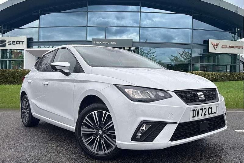 White Used 2022 Seat Ibiza SE Hatchback | £12,195 (Fair price) - Image 1/4