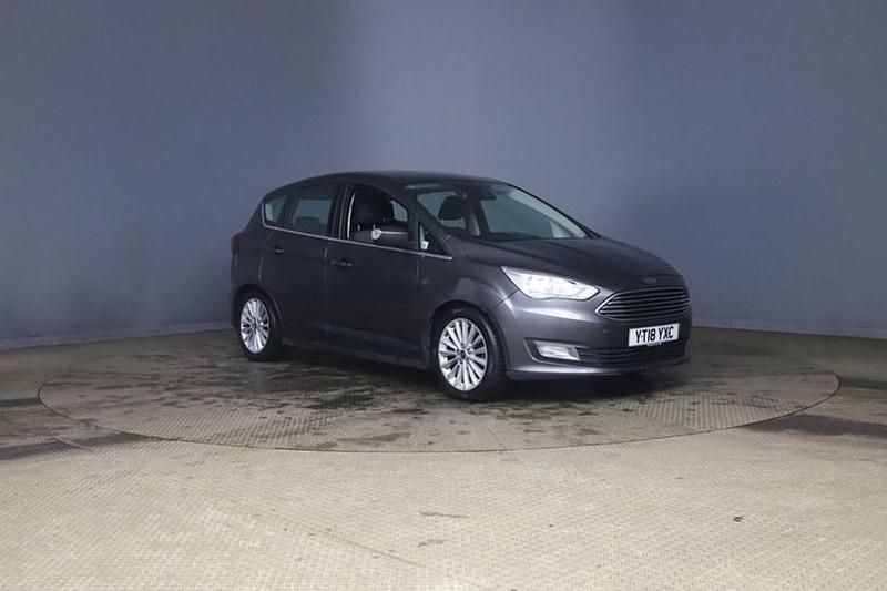 Used Ford C-MAX Titanium 125 HP (91 kW) 2018 Grey MPV