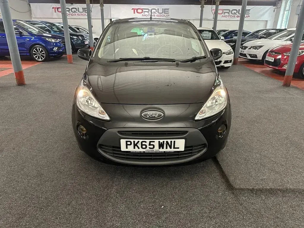 Used Ford Ka Zetec 69 HP (50 kW) 2015 Black Hatchback
