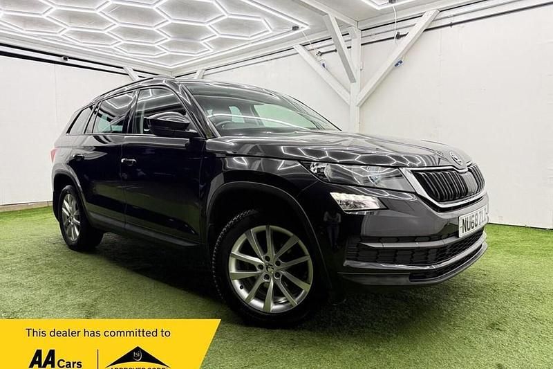 Used Skoda Kodiaq SE 150 HP (110 kW) 2018 Black SUV