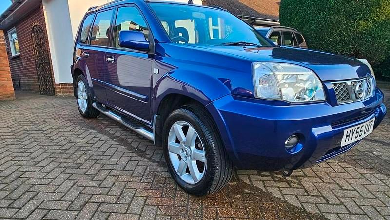 Used Nissan X-Trail 136 HP (100 kW) 2005 Metallic blue SUV