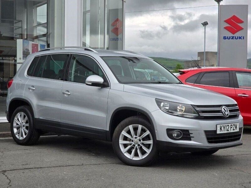 Silver Used 2012 VW Tiguan SE SUV | £9,495 (A bit pricey) - Image 1/4