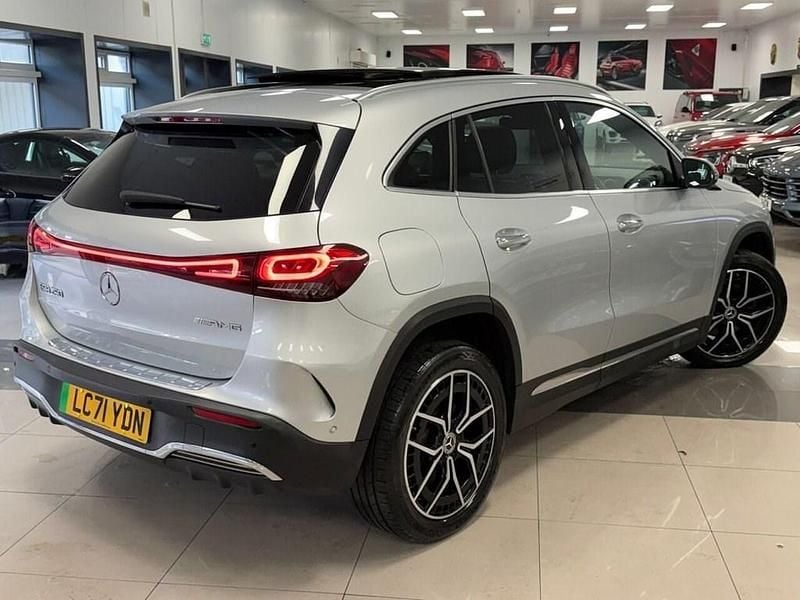 Used Mercedes EQA250 AMG line 139 kW (190 HP) 2021 Silver SUV