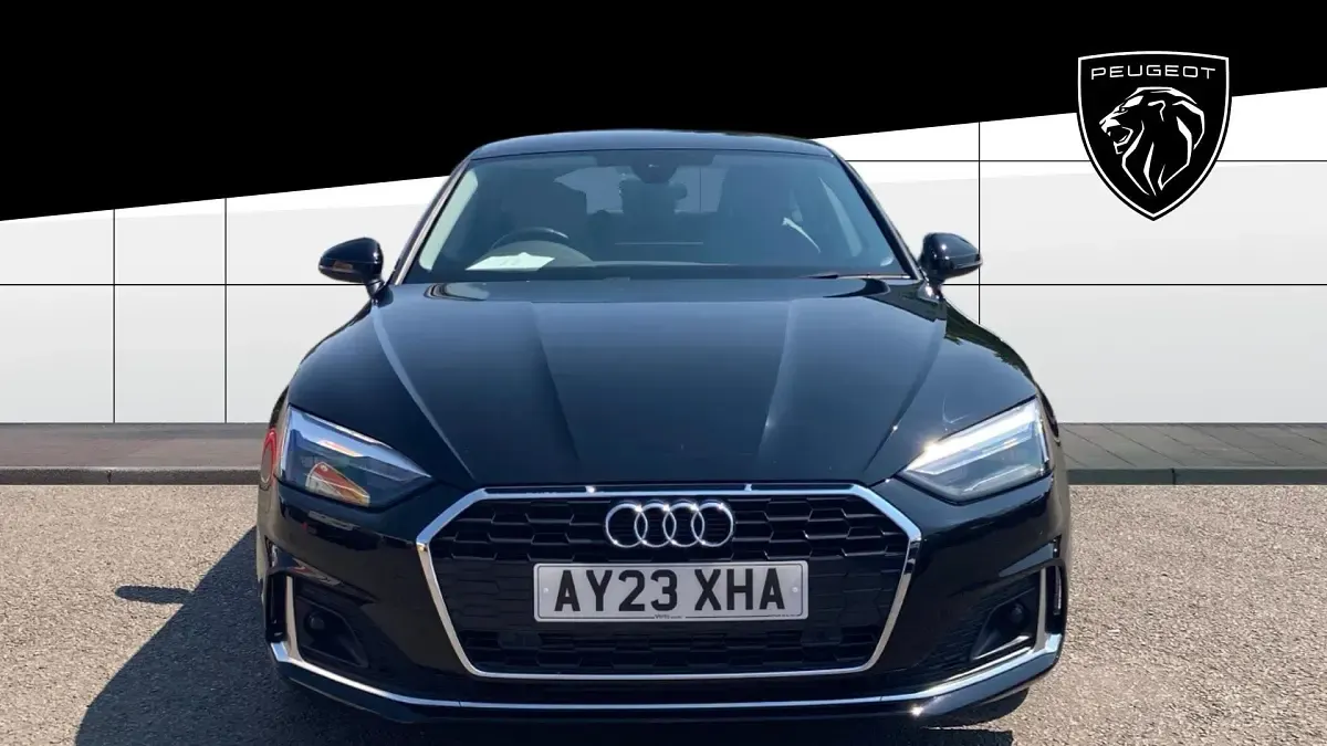 Used Audi A5 Advanced 150 HP (110 kW) 2023 Black Coupe