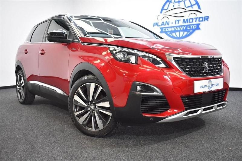 Used Peugeot 3008 GT-line 2019 Red SUV