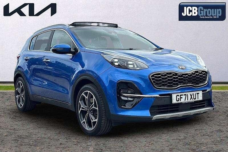 Blue Used 2022 Kia Sportage 4 SUV | £20,795 (Super price) - Image 1/4