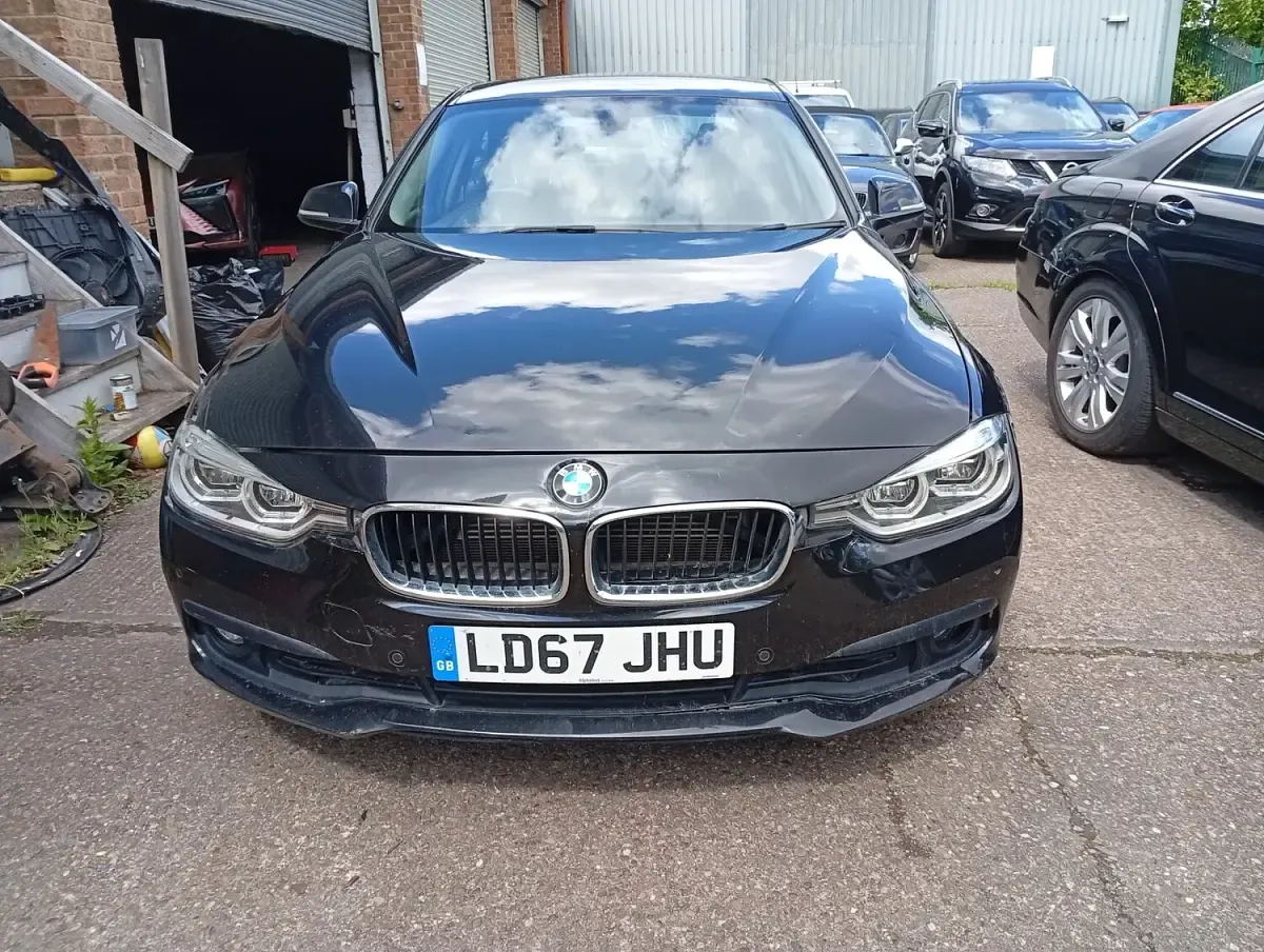 Used BMW 330e 2017 Black Sedan