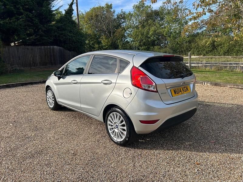 Used Ford Fiesta Titanium 2014 Silver Hatchback