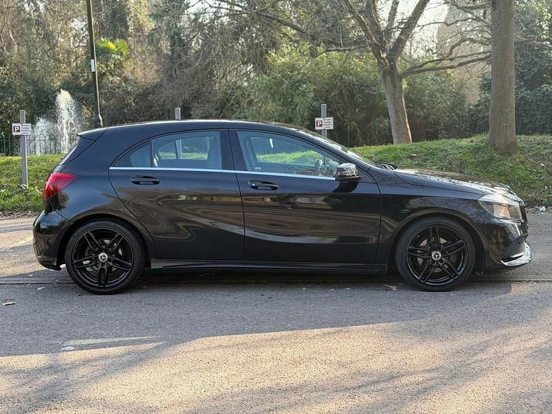 Used Mercedes A180 AMG line 2017 Black Hatchback